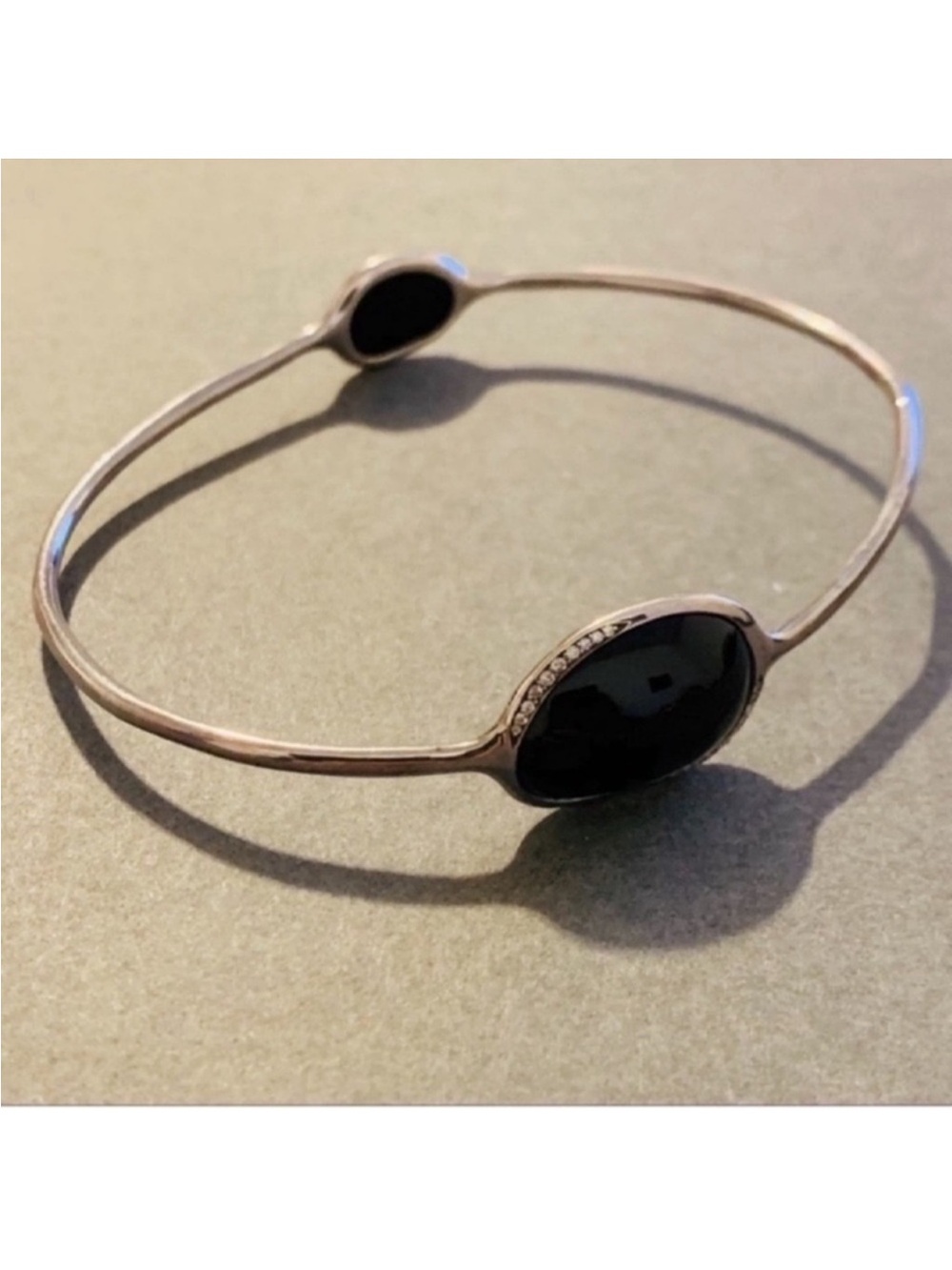 Ippolita | Bangle |  Scultura | Onyx  & Diamond